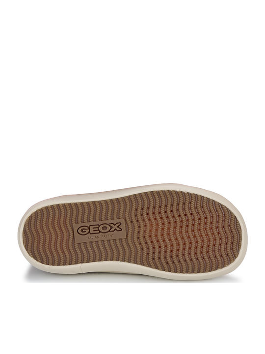 B Gisli Kids Sneakers High Anatomic with Scratch Brown