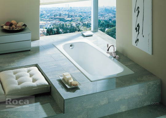Roca Continental Cast Iron Bathtub 170x70cm