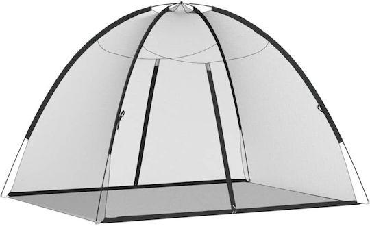 vidaXL Camping Mosquitos Nest Black 200x150x140cm