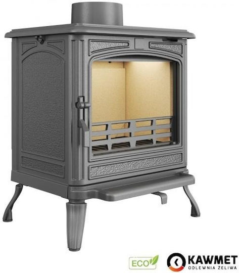Kawmet Hestia S17 ECO Μαντεμένια Ξυλόσομπα Γκρι