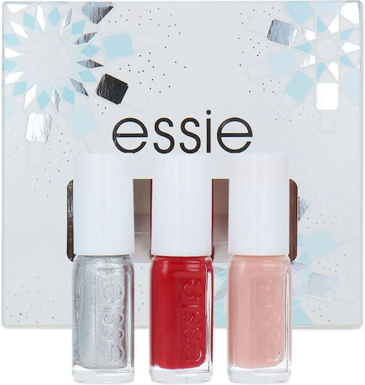 Essie Подаръчен Гланцов Комплект Лакове За Нокти Forever Yummy #5ml Not Just A Pretty Face #5ml Apres Chic #5ml 5ml