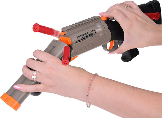 Jokomisiada Large Shotgun Shotgun Foam Cartridges Darts Kinderpistole 51cm