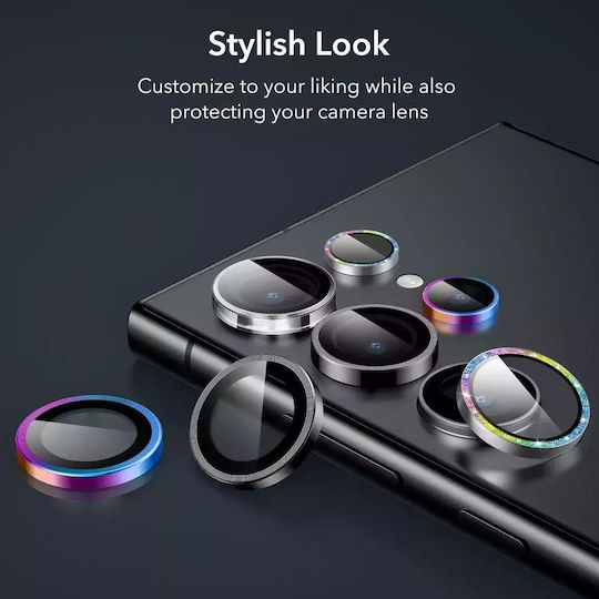 ESR Lens Protector Camera Protection Tempered Glass Black for the Galaxy S24 Ultra