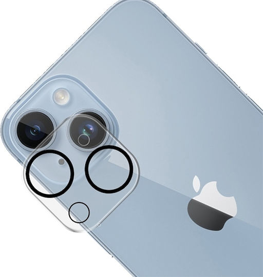 3MK Lens Pro Full Cover Протектор за камера Закалено стъкло Transparent за Apple iPhone 13 Mini/13.