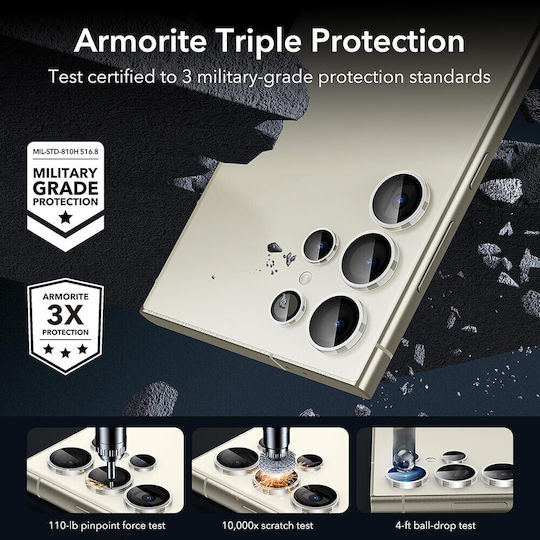 ESR 2-pack Προστασία Κάμερας Tempered Glass Διάφανο για το Galaxy S24 Ultra