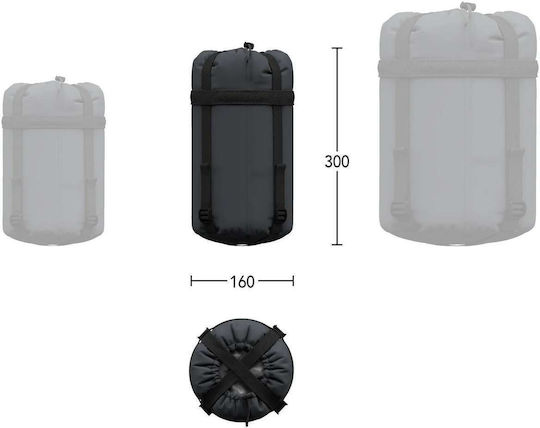 Hannah Schlafsack Einzeln Biker 100 Green