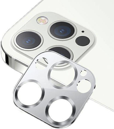 Usams Lens Glass Προστασία Κάμερας Tempered Glass Ασημί για το Apple iPhone 12 Pro.