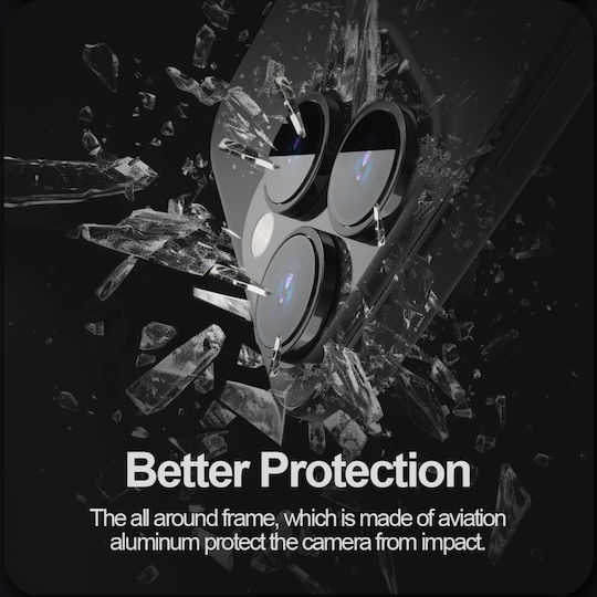Nillkin Clrfilm Προστασία Κάμερας Tempered Glass για το iPhone 15 Pro / 15 Pro Max