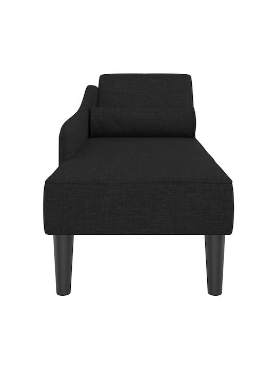 Fabric Recliner Black