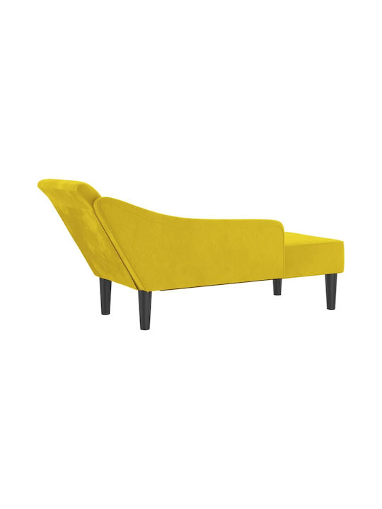 Fabric Recliner Yellow