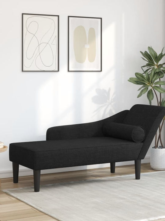 Fabric Recliner Black
