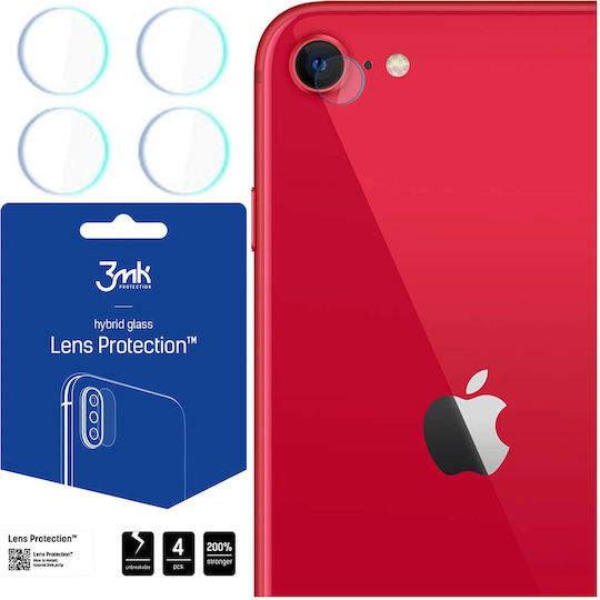 3MK iPhone Προστασία Κάμερας Μεμβράνη Διάφανο για το iPhone SE 2022
