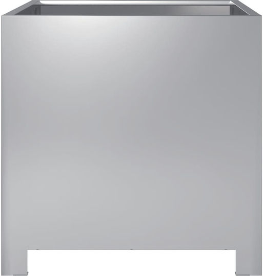 vidaXL Grădină Set 2 Jardiniere Metalice Silver