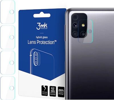 3MK Lens 4τμχ Προστασία Κάμερας Tempered Glass για το Galaxy M31s