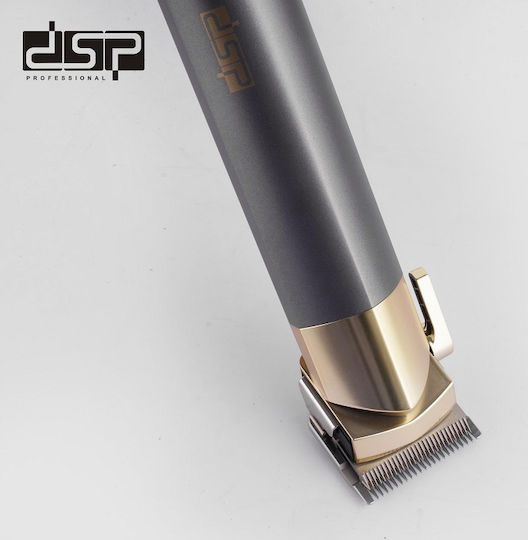 DSP 90639 Professional Rechargeable Hair Clipper Gray / Gold 613620