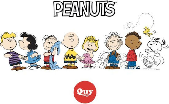 Quy Cup Ανοξείδωτο Μπουκάλι Θερμός Peanuts 500ml Snoopy Love