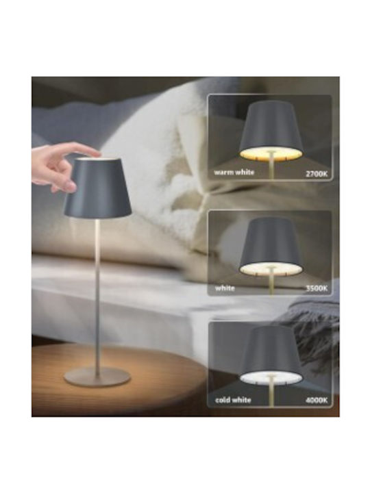 RayTech Dekorative Lampe Wiederaufladbar 4-in-1 (inklusive Flaschenaufsatz) Schwarz