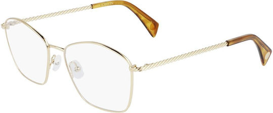 Lanvin Metal Eyeglass Frame Yellow LNV2103-703