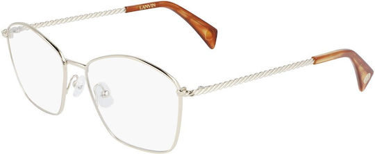 Lanvin Γυναικείος Μεταλλικός Σκελετός Γυαλιών Κίτρινος LNV2103-722