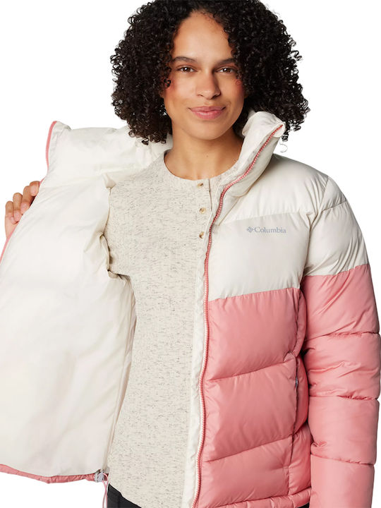 Columbia Puffect Ii Women's Short Puffer Jacket for Winter Pink