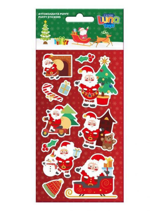 Luna Christmas Puffy Glitter
