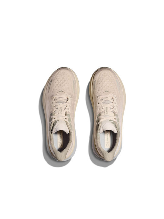 Hoka Clifton 9 Bărbați Pantofi sport pentru Antrenament & Sală Oat Milk / Barley