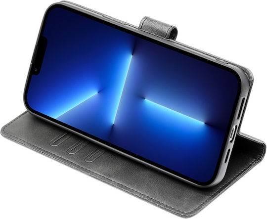 Wallet Δερμάτινο / Δερματίνης / Σιλικόνης Μαύρο (Oppo Reno10)