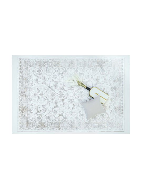 Ezzo Veneto D304a1w Rug Rectangular Cream