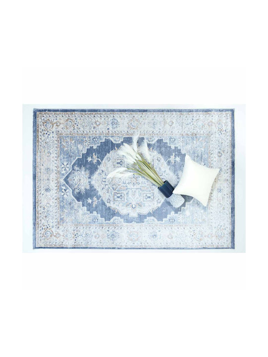 Ezzo Barocco D382ah9 Rug Rectangular Dark Blue