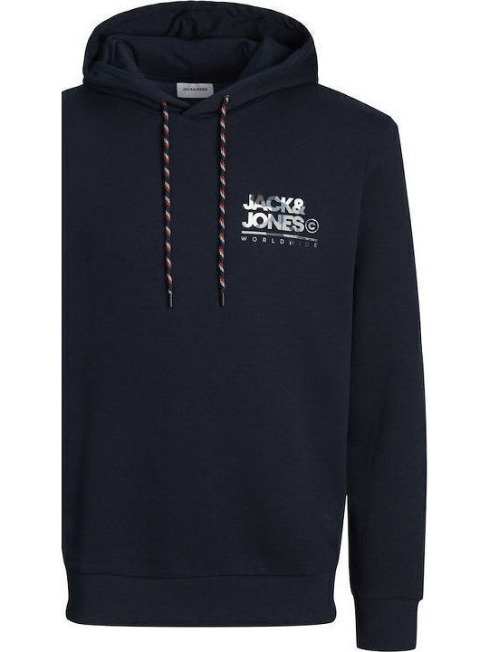 Sweatshirt with Hood Blue