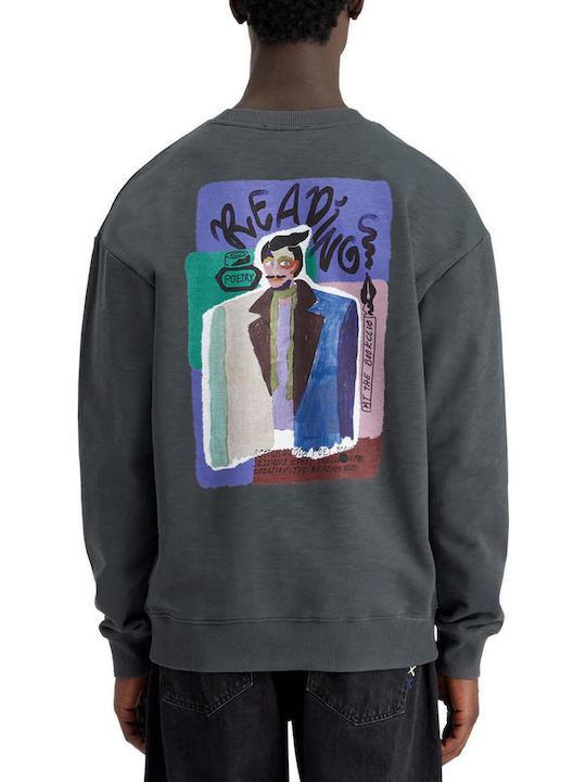 Scotch & Soda Artwork Φούτερ Moody Grey