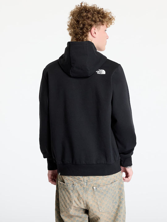 Fine Φούτερ με Κουκούλα Tnf black