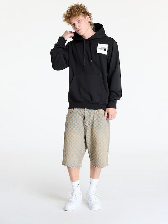 Fine Φούτερ με Κουκούλα Tnf black