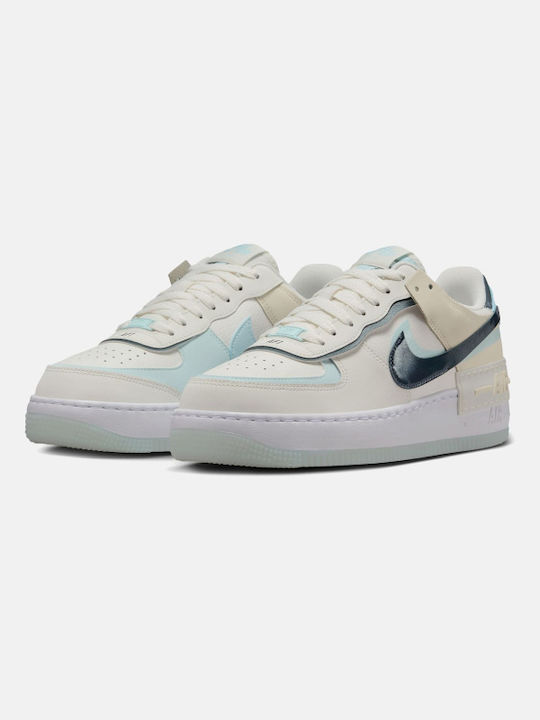 Air Force 1 Shadow Flatforms Sneakers Black