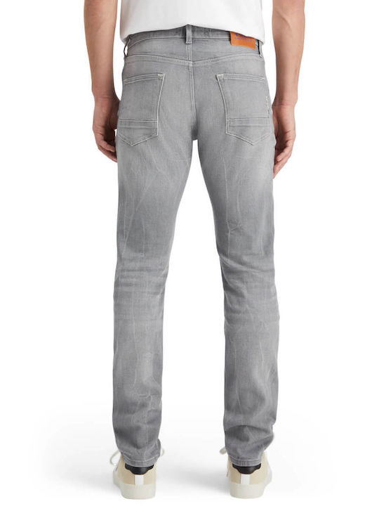 Scotch & Soda Ralston Pantaloni de Bărbați din Jean în Croială Normală Grey Sands