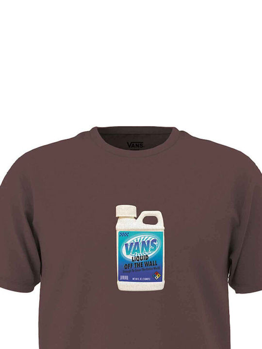 Vans Herren T-Shirt Kurzarm Braun