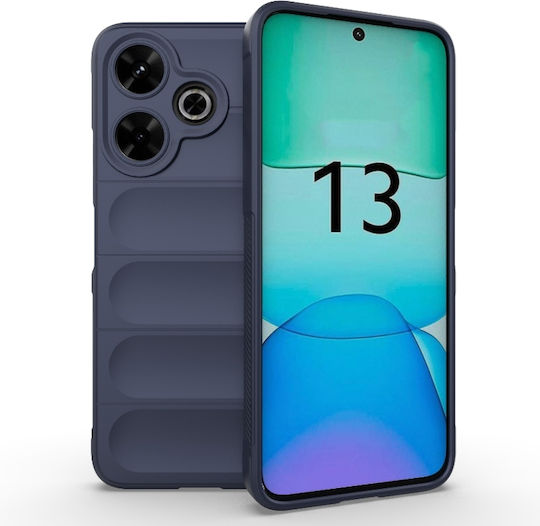 Back Cover Σιλικόνης Navy Μπλε (Redmi 13 / Poco M6 4G)