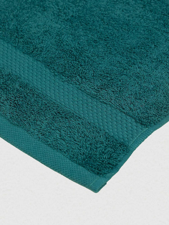 Sunshine Hand Towel Ameli 30x50cm Petrol Weight 550gr/m²