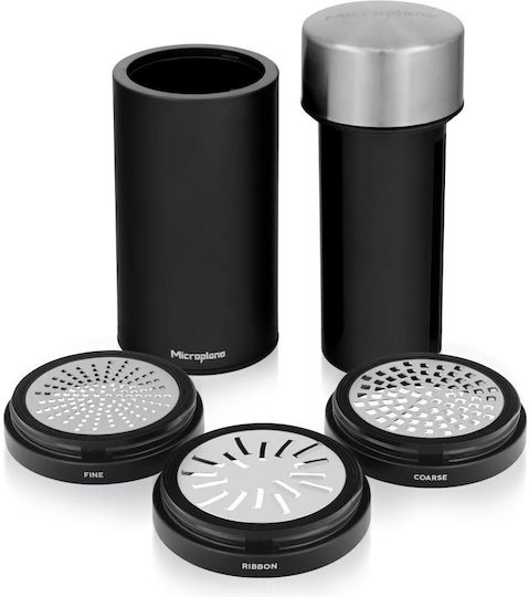 Microplane Χειροκίνητος Μύλος Πιπεριού Inox σε Μαύρο Χρώμα 18cm
