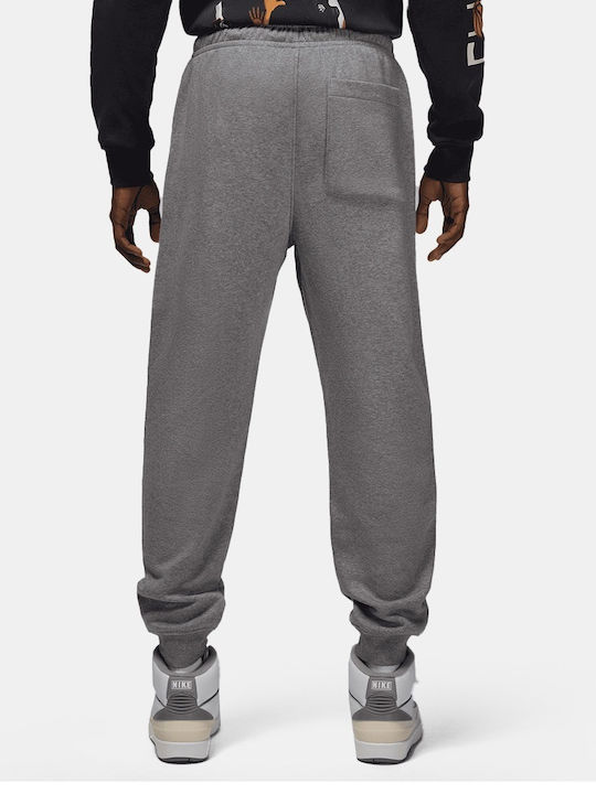 Jordan Men's Fleece Sweatpants with Rubber Grey