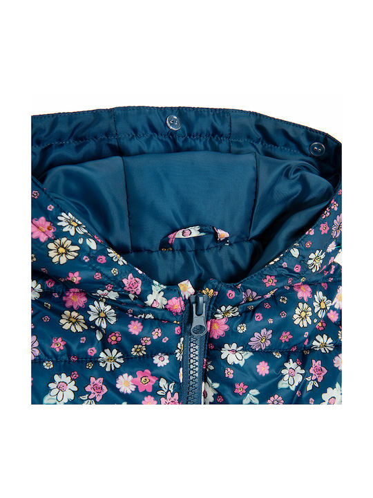 Kids Casual Short Jacket with Lining and Hood Pink