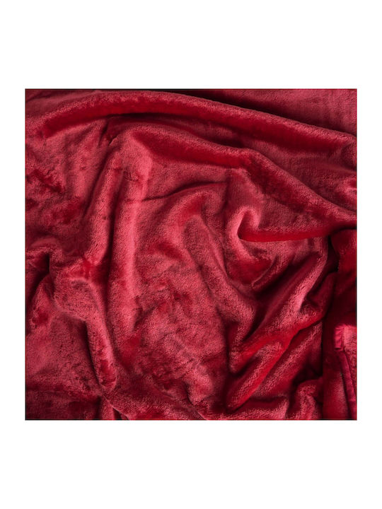 Saray Home Duvet Cover Queen 220x240cm Helsinki Bordeaux 300 GSMGsm
