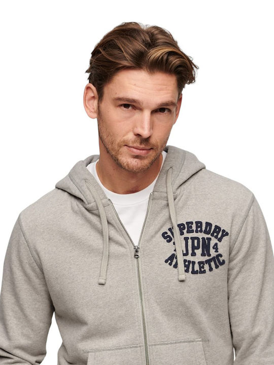 M Vintage Athletic Sweatshirt Gray