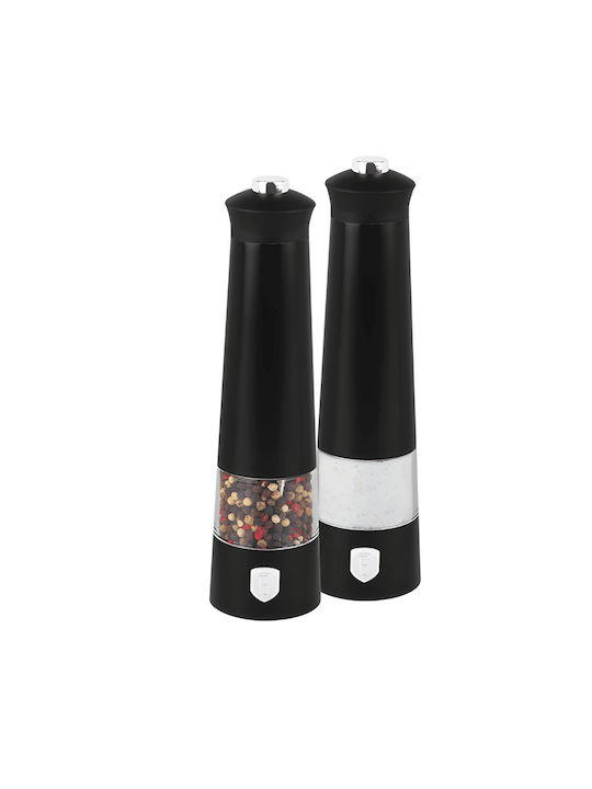 Berlinger Haus Electric Set Spice Mills made of Plastic in Black Color 23cm 2pcs