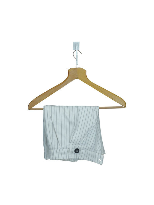 Uncle George Metallic Kitchen Hanger 23x3x3cm White