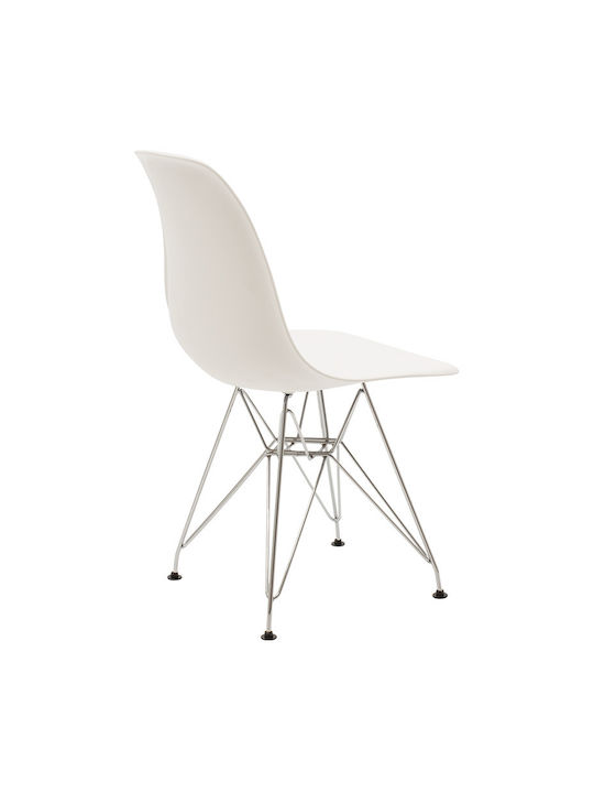 Adelle Dining Room Polypropylene Chair White 46x55x81cm