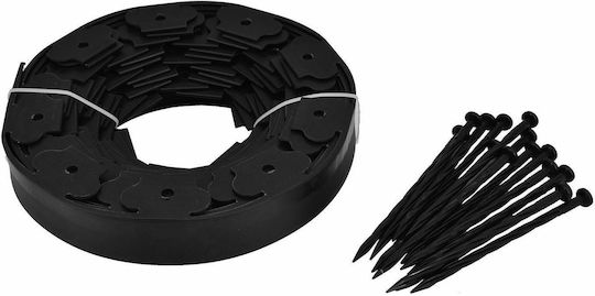 AWTools Plastic Garden Hedge in Black Colour 30 Pieces