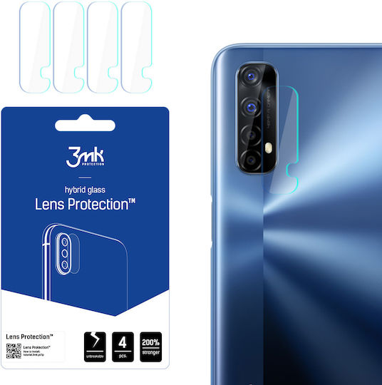3MK Flexible Glass Film Prοtector Προστασία Κάμερας Tempered Glass Διάφανο για το Realme 7