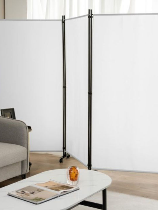 Costway Διακοσμητικό Παραβάν Μεταλλικό 262x180cm