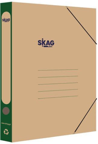 Skag Κουτί Κραφτ Λάστιχο 26.5x35.5 3,5cm 4 Χρώματα 233101